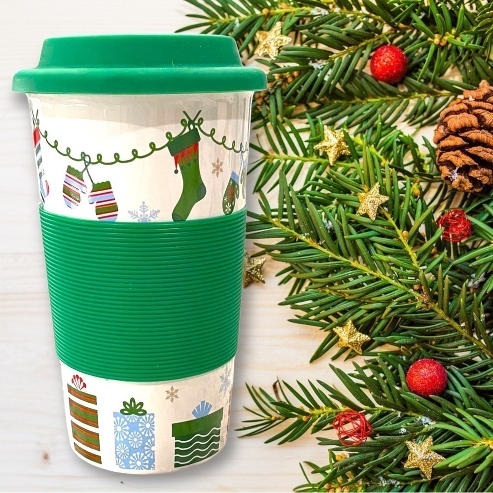 California Pantry Christmas Travel Mug